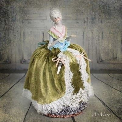 Винтажные куклы-игольницы