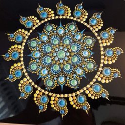 Варианты точечной росписи