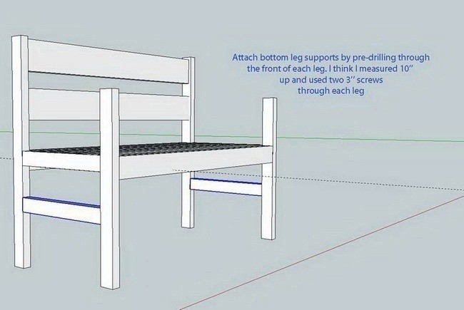 Садовая скамья на дачу