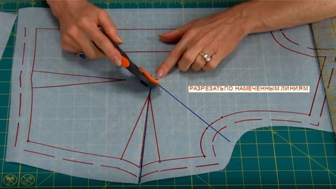Исправляем дефект в области проймы