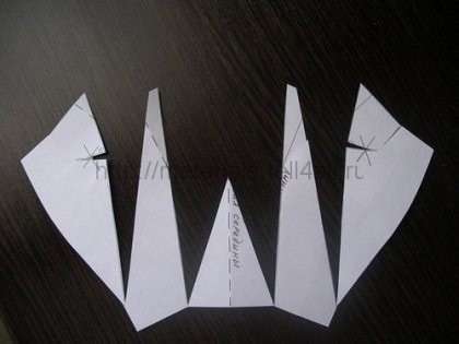 Моделирование нижней части платья в клетку