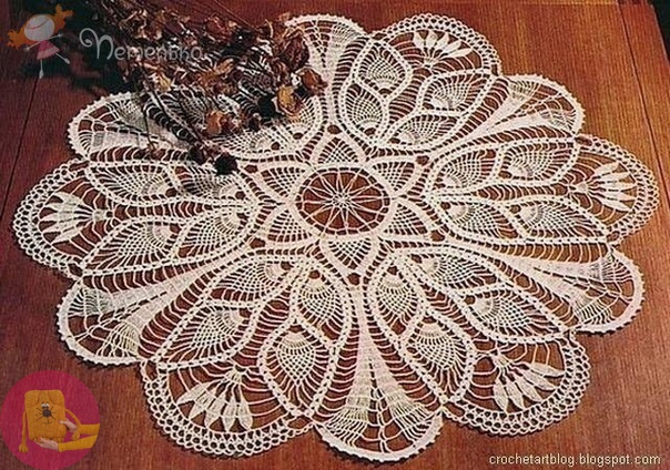 Любителям ажурных салфеток посвящается