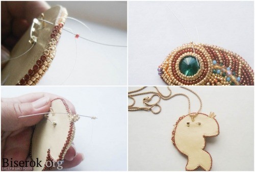 Моя золотая рыбка: подвеска на удачу