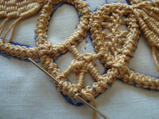 Румынское шнурковое кружево: мастер-класс