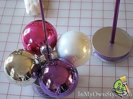 Собираем елочку из шаров к старому новому году Собираем елочку из шаров к старому новому году