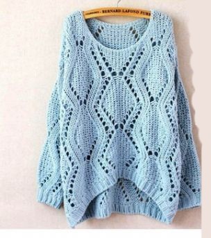 Стильный свитер оверсайз