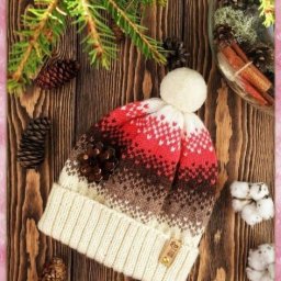 ​Жаккардовые узоры для шапочек