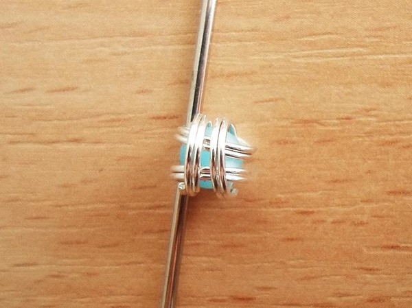 Браслет в технике кольчужного плетения