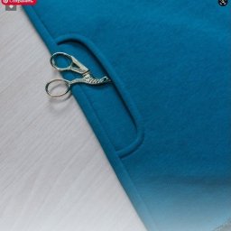 Боковой карман в трикотажном изделии