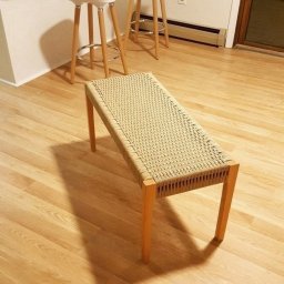 Плетеные сидения банкеток и стульев