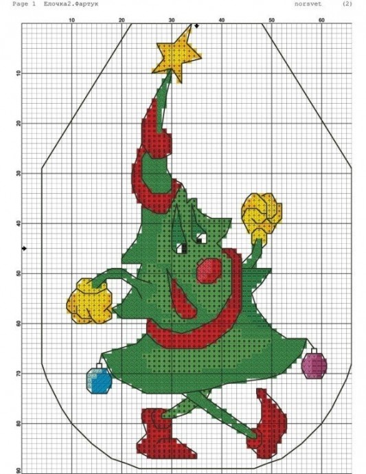 Фартук на бутылку шампанского
