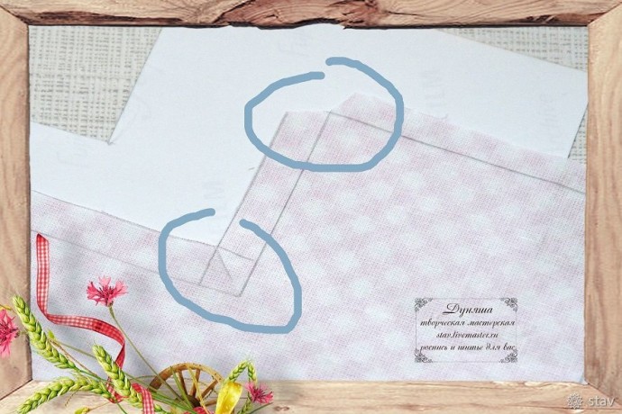 Декор шкатулки хлопком, который окрашен травами Декор шкатулки хлопком, который окрашен травами