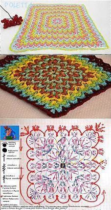Схемы интересных узоров крестом