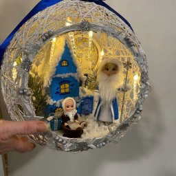 Красота из клея и ниток