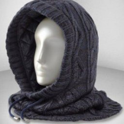 ​Мужской снуд спицами