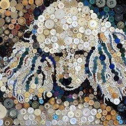 ​Прекрасные картины из пуговиц: идеи для вдохновенного творчества