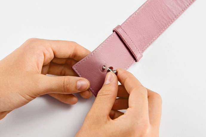 Сумка на пояс из бархата своими руками