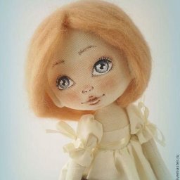 Учимся рисовать лицо интерьерной кукле