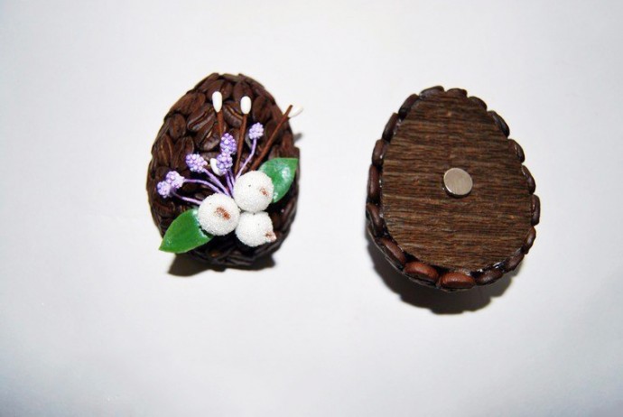 Ароматный кофейный магнит