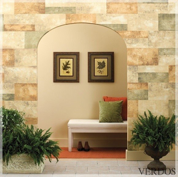 Имитация старинной каменной стены