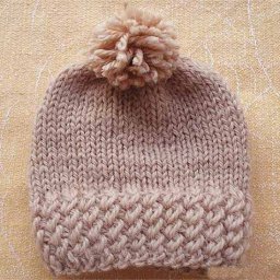 ​Интересная резинка спицами