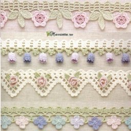 ​Кайма крючком: коллекция схем