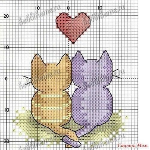 Схемы для вышивки крестиком