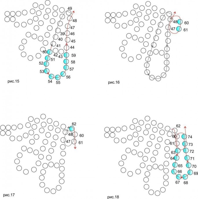​Роскошное ожерелье из бисера