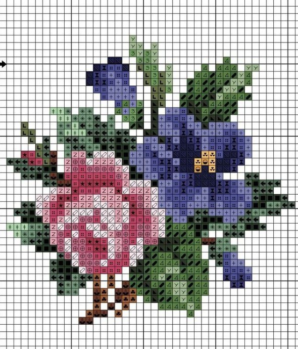 Замечательно подходящие ко времени года схемы для вышивания