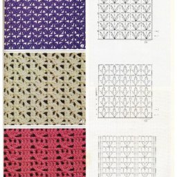 ​Множество узоров крючком