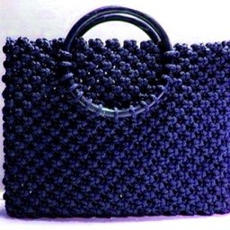 Сумка в технике макраме