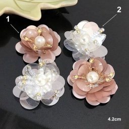 Учимся красиво объемно вышивать с помощью пайеток