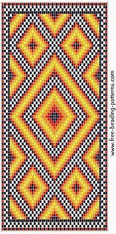 Этнические мотивы в плетении бисером
