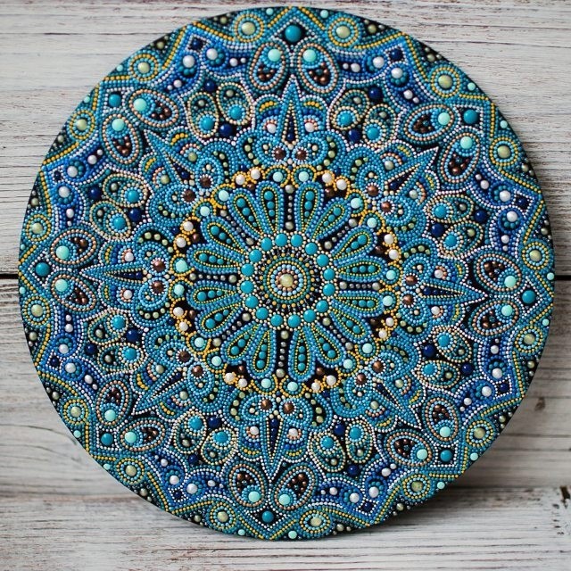 ​Идеи орнаментов для точечной росписи