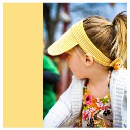 Как сшить козырек от солнца из старой кофты