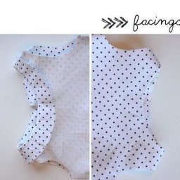 Обработка горловины обтачкой