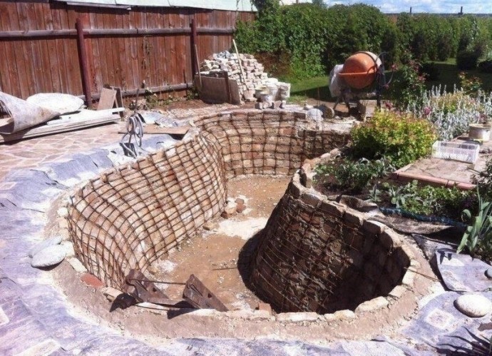 Водоем своими руками