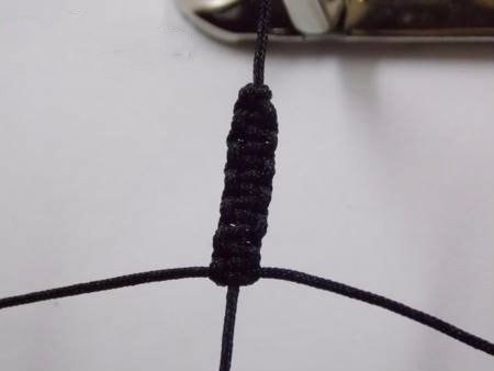 Плетем браслет в стиле шамбалы