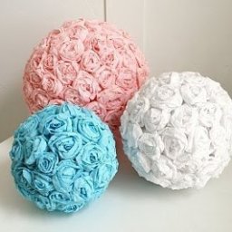 Чудесные бумажные шары