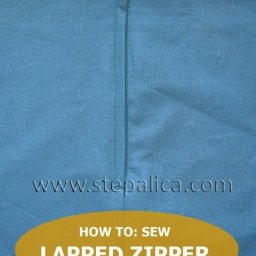 Молния под складку