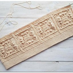 ​Необычные и очень красивые узоры спицами