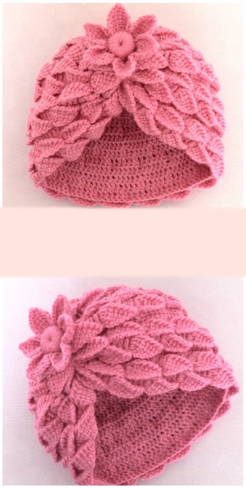 ​Невероятной красоты шапочка