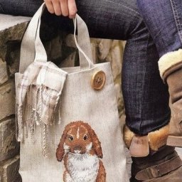 Схема вышивки "Крольчонок"