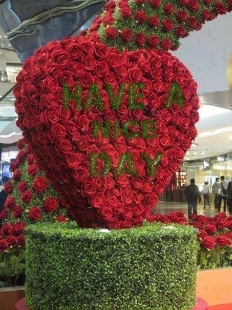 ​Скульптуры из цветов