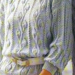 ​Узор "Веточка с листиками"