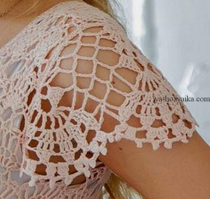 Узоры для ажурной блузки
