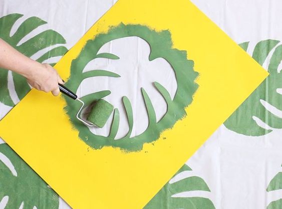 Варианты летней росписи одежды: мастер-класс