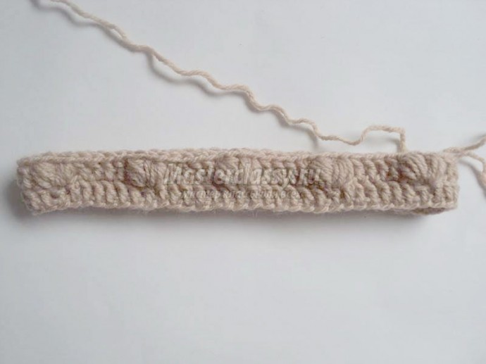 Женская шапка крючком для начинающих