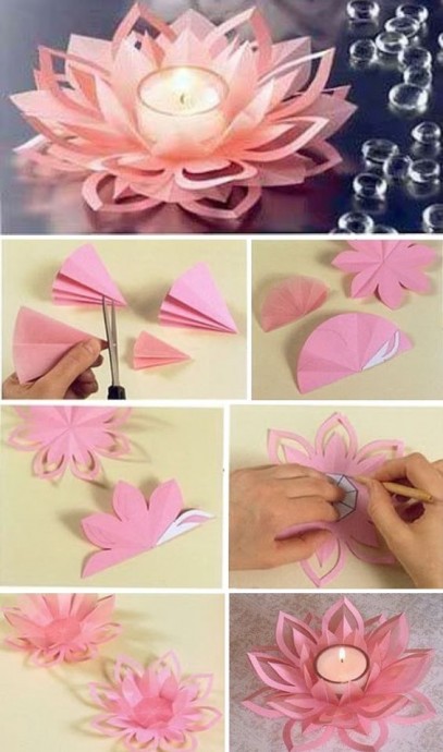 Цветы из бумаги: мастер-класс