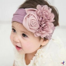 Цветочная повязка на голову